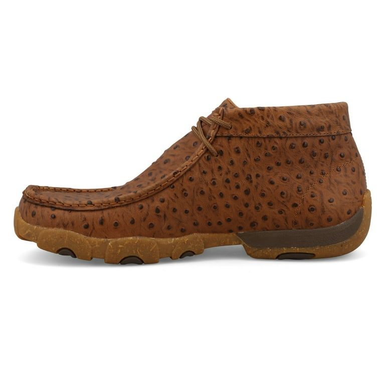 Twisted X Mens Driving Moc Chukka Boots Brown Orange Leather  Size 11.5 M Twisted X Kid main image 4