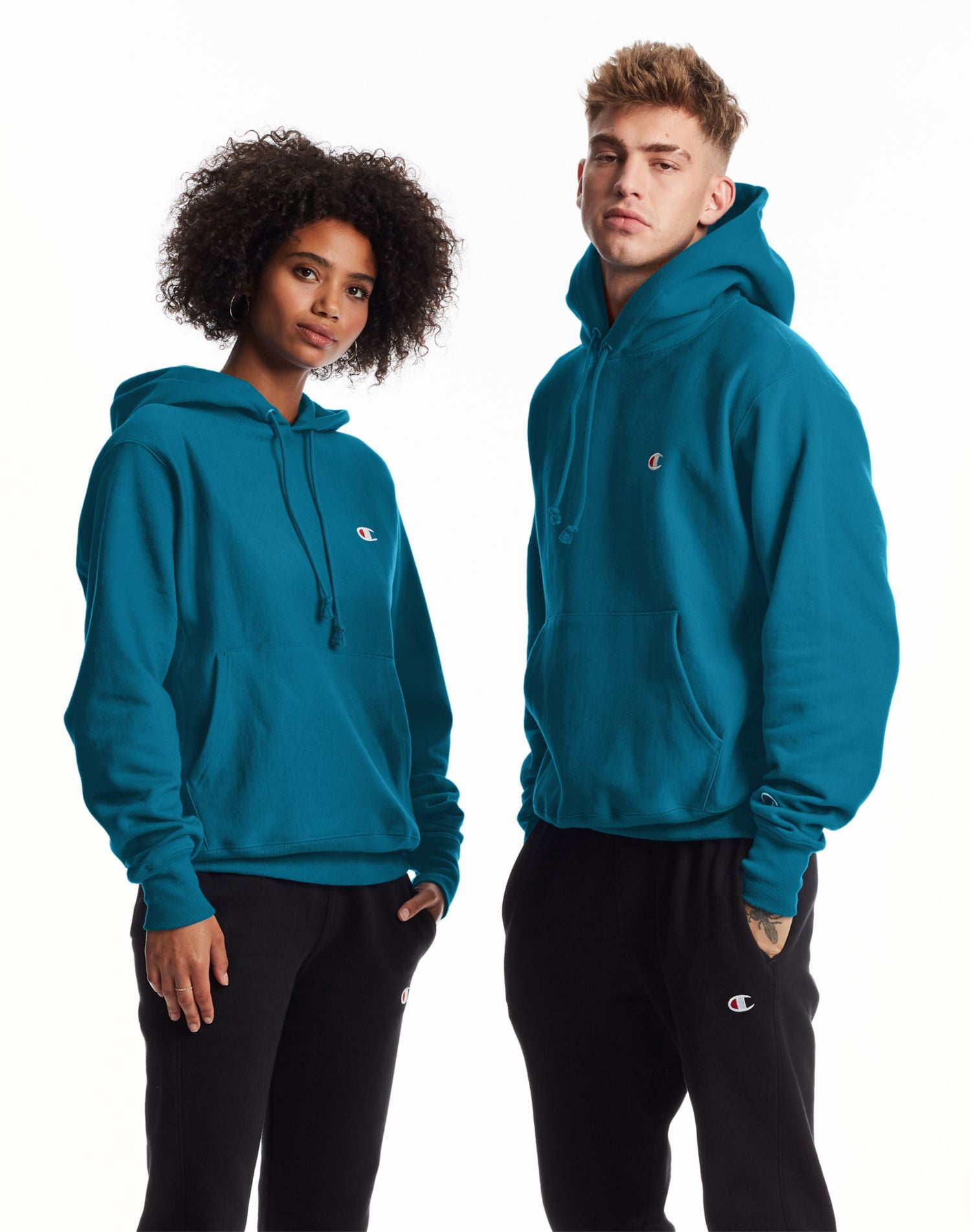 champion reverse weave hoodie running waves