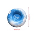 thumbnail image 3 of Heavy Duty Inflatable Winter Tube Sled For Adults With Secure Handles And Thickened Design For Skiing, 3 of 5