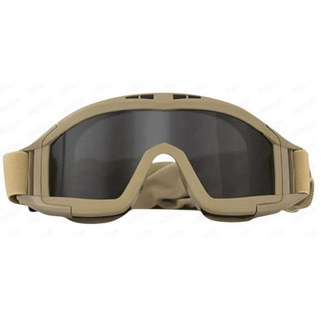 Airsoft Goggles Tactical Safety Goggles Anti Fog Glasses Hunting Cycling