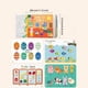 thumbnail image 5 of Vogacara Niños Pegar Libro Ocupado Juguete Educativo Preescolar Temático Niños Pegatina Juguetes Aprendizaje Escuela Regalo Interactivo Entretenimiento Juguetes Educativos 15 temas Vogacara FN011299-03, 5 of 6