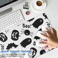 thumbnail image 4 of Long Mouse Pads for Desk,Halloween Ghosts Bats and Pumpkins Desk Mats on Top Of Desks, Desk Mouse Pad Extra Large with 3mm Non-Slip Base and Stitched Edge for Gaming,Office,Work,Home 31.5"x11.8", 4 of 6