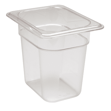 Cambro Food Pan 1/8 X 6" Camwear Clear