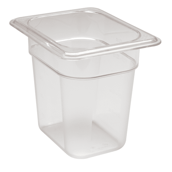 Cambro Food Pan 1/8 X 6" Camwear Clear