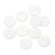 thumbnail image 1 of Uxcell 10Pcs Botón de costura de resina, 15mm Botones redondos de 2 agujeros para manualidades Blanco, 1 of 6