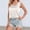 E-479White, variant on FAOWME Women's Tank Top Sleeveless Suspenders Solid Color Comfortable Breathable Lightweight Camisole For Daily Wear Black L