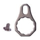 thumbnail image 4 of Placa de bloqueo para carretes, manija, pieza de reparación, accesorios de pesca DIY gris, 4 of 9