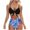 Black, variant on Azrian Brand-New Swimsuit Deals Split Bikini Swimsuit Women's Color Print Sexy Thin Straps Seaside Vacation Ladies Swimwear