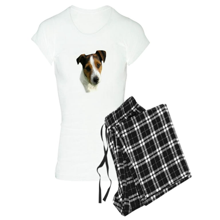 CafePress Jack Russell Watercolor Women s Light Pajamas