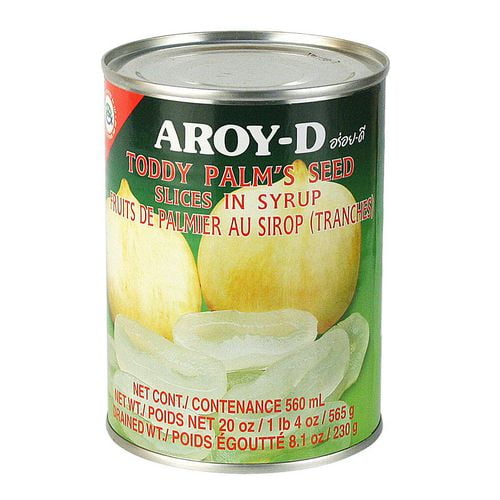 Toddy Palm's Seed Slices in Syrup, Toddy Palm's Seed