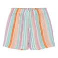 thumbnail image 3 of Conjunto de camiseta y pantalones cortos de gasa para niñas pequeñas de Disney Super Kitties Lavende, 3 of 5