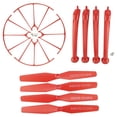 thumbnail image 2 of Hélice multicolor Antideslizante Rc Quadcopter Cubierta protectora y piezas de repuesto del aterrizaje telemando Juguetes rojo Hugo Quadcopter Drone Landing Gear, 2 of 10