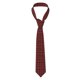 thumbnail image 1 of Fotbe Red Black Plaid Corbata Clásica para Hombre con Estampado – Corbata de Seda Jacquard Tejida, para Negocios, Bodas y Eventos Formales, 1 of 7