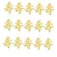 thumbnail image 4 of Dsseng 50 Pcs Double Happiness Cake Insert Birthday Topper Blank Cupcake Toppers Dessert Golden, 4 of 8