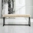 thumbnail image 4 of 23056-Uttermost-Taupo - Bench-20 Inches Tall and 48 Inches Wide, 4 of 7