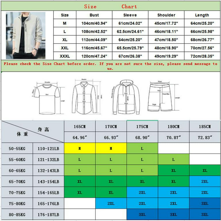 HSMQHJWE Jean Jacket Vest Men Foundry Big And Tall Jacket Men Casual Long  Sleeve Autumn Winter Stand Neck Top Blouse Coat Jacket With Pockets Mens