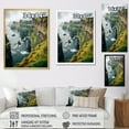 thumbnail image 4 of Designart "Of Moher Ireland Cliffs wall art I" Nautical & Beach Floater Framed Canvas Print, 4 of 7