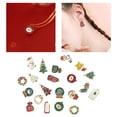 thumbnail image 3 of 20 piezas de aleación de preciosos de dibujos colgantes de navideño, collar DIY, hallazgo fabricación , BLESIY Colgantes de fabricación de joyas, 3 of 8