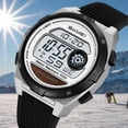 thumbnail image 4 of Reloj Deportivo Digital con Energía Solar, Sumergible 50m, Pantalla Luminosa, Alarma, Cronómetro, Reloj de Pulsera Casual para Exteriores para Adolescentes y Adultos, 4 of 9
