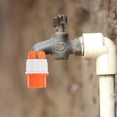 thumbnail image 1 of Luxshiny RV Quick Connect Fittings for Car Washing and Pool Filling Orange Plastic Homeowners 1Pcs, 1 of 8