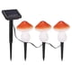 thumbnail image 1 of Moyic Luces solares de estaca de setas LED Luz de césped al aire libre Lámpara de enchufe de tierra decorativa Luces solares para patio de jardín Iluminación y accesorios Numero 3 Moyic HA024367-03, 1 of 6
