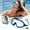 B, variant on Swimming Goggles Nose Clip Ear Plugs Set for Adults - Comfortable Swim Accessories for Water Sports Enthusiasts