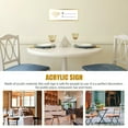 thumbnail image 2 of 2pcs Acrylic Wifi Sign WiFi Password Sign Acrylic Wifi Password Sign Wifi Sign Board, 2 of 9