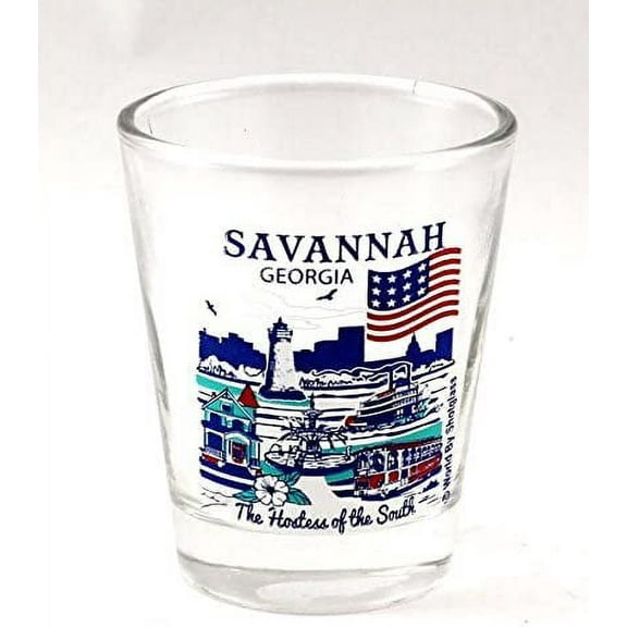 Savannah Georgia Great American Cities Collection Shot Glass