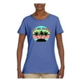 thumbnail image 2 of Wild Bobby, Pastel Color Hot Girl Summer, Streetwear, Women Graphic Tee, Light Blue, Medium, 2 of 4