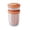 Orange-OR-home supplies, variant on LEFTHIGH Home Round Double Layer Plastic Salad Cup with Fork Portable Breakfast Fruit Cup 760ml for Office Outdoor Easter Decorations