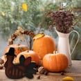 thumbnail image 6 of Firlar Thanksgiving Wood Decoration New Harvest Festival Pumpkin Turkey Party Scene Layout Home Decoration Crafts, 6 of 11