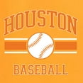 thumbnail image 6 of Wild Bobby City of Houston Baseball Fantasy Fan Sports Men's T-Shirt, Gold, Medium, 6 of 6
