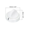 thumbnail image 2 of Uxcell 131873500 Dryer Timer Knob Washer Knob Switch Replaces PS418921, 134042600, 131947300, AP2107778, EA418921, 3pcs, 2 of 5