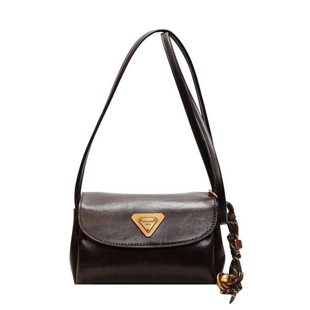 Bolso de almohada informal de moda para mujer, nuevo bolso de hombro versátil de estilo coreano de moda 2025, bolso de mensajero sencillo para el trabajo