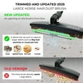 thumbnail image 5 of 12 Pcs Universal Vacuum Attachments & Brushes Kit - Hardwood Floor Vacuum Brush Head Attachment & Shop-vacs Accessories - Universal Vacuum Hose Adapter Kit & Dryer vent Flexible Crevice Attachment, 5 of 11