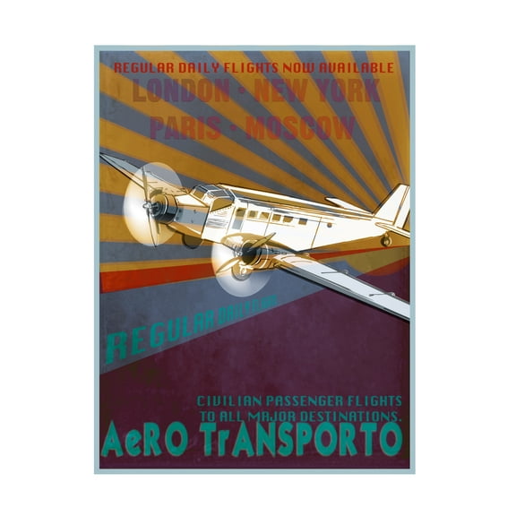Sidney Paul and Co. 'Transporto' Canvas Art