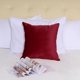 thumbnail image 3 of Terciopelo Cojín Funda, Decorativa Almohada Funda, Lujo Euro Cuadrado Almohada Funda para Sofá Cama Silla 18 "x 18" rojo PC 1, 3 of 11