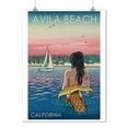 thumbnail image 2 of Avila Beach, California, Mermaid and Beach (9x12 Wall Art Print, Home Decor), 2 of 3