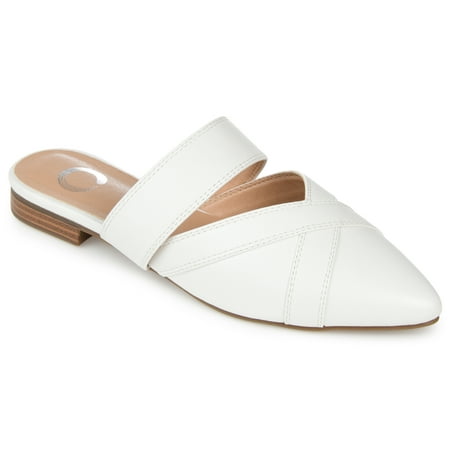 

Journee Collection Womens Stasi Tru Comfort Foam Slip On Pointed Toe Mules Flats