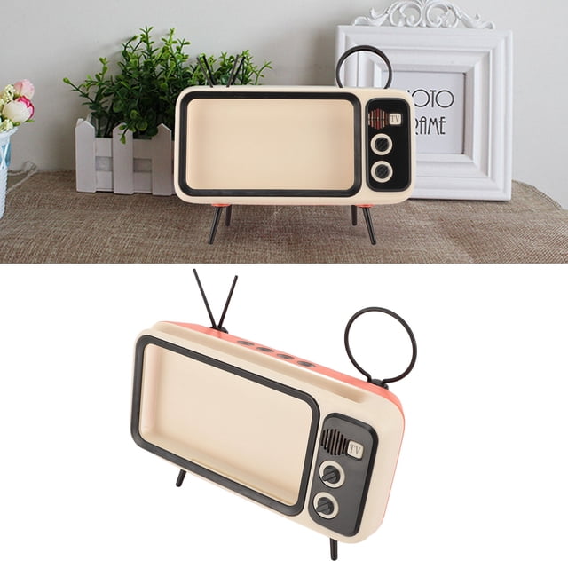 Soporte de Teléfono Retro, Soporte de Teléfono Retro de TV Portátil para Dormitorio en Casa