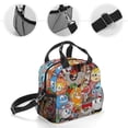 thumbnail image 2 of The Cuphead Show Portable Lunch Bag, Insulated Lunch Box Reusable Lunch Totes Bag For Camping Hiking Travel Picnic, 2 of 7