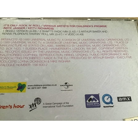 Its Only Rock N Roll Various (CD)