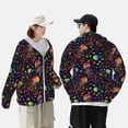 thumbnail image 6 of Kll Rainbow Jellyfishes Print Men'S Women’s Upf 50+ Sun Protection Outdoor Hoodie Jacket Long Sleeve Fishing Hiking Performance Shirt- Small, 6 of 8