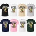 thumbnail image 4 of Born To Dilly Dally Frog Graphic T-Shirt, Unisex Classic Fit Tee, 4 of 9