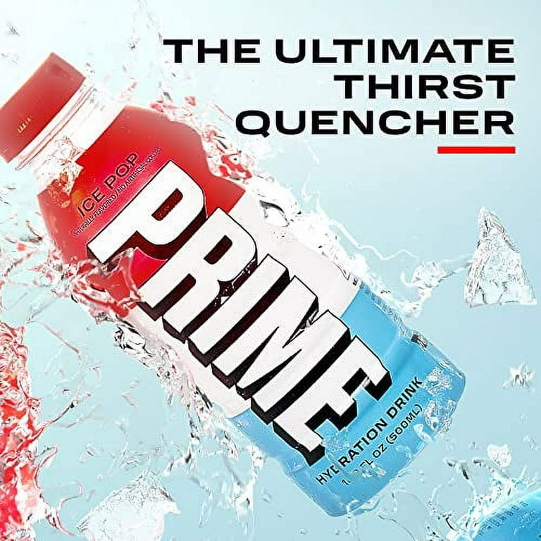 Prime Hydration Drink, Electrolyte Infused, Ice Pop Flavor Prime Hydration Drink, Electrolyte Infused, Ice Pop Flavor