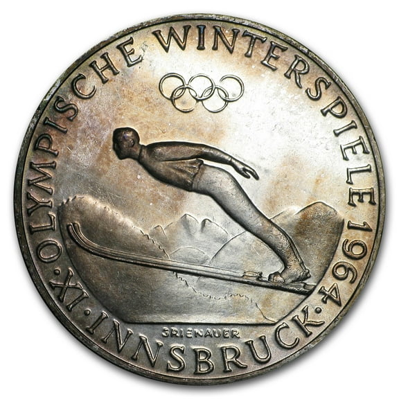 1959-1973 Austria Silver 50 Schilling Commemoratives AU/BU