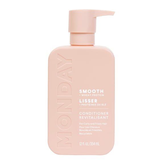 MONDAY Haircare SMOOTH Conditioner with Wheat Protein, Coconut Oil & Avocado Oil for Frizz-Prone Hair