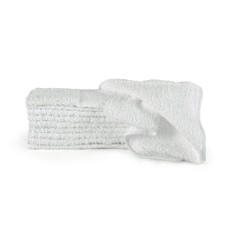 Mainstays 18-Pack Washcloth Bundle, White 