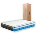 thumbnail image 1 of Colchón Individual Híbrido, Thera Sleep Zen Hybrid, Memory Gel Foam, Resortes Independientes Y Espumas De 100x190 cm, 1 of 5