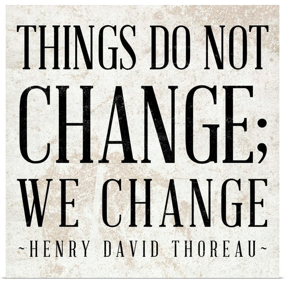 Great BIG Canvas | Rolled SD Graphics Studio Poster Print entitled Change